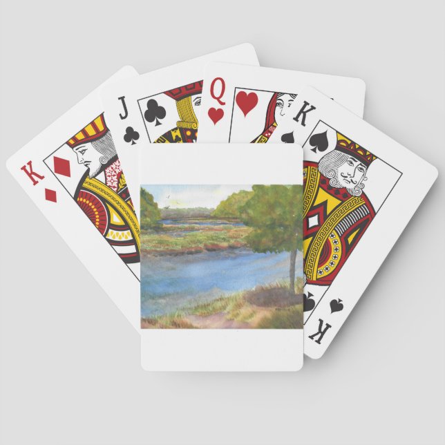 Jeu De Cartes rivière squamscott à newfields 31 juillet 2015 (dos)