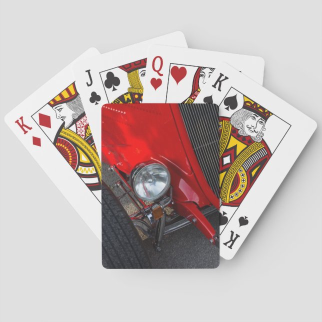 Jeu De Cartes Roadster des années 1930 (dos)
