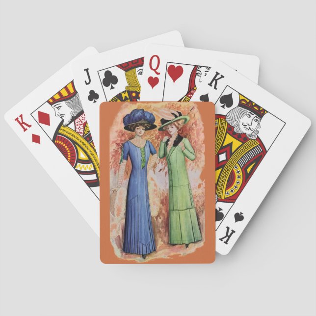 Jeu De Cartes Robe vintage (dos)