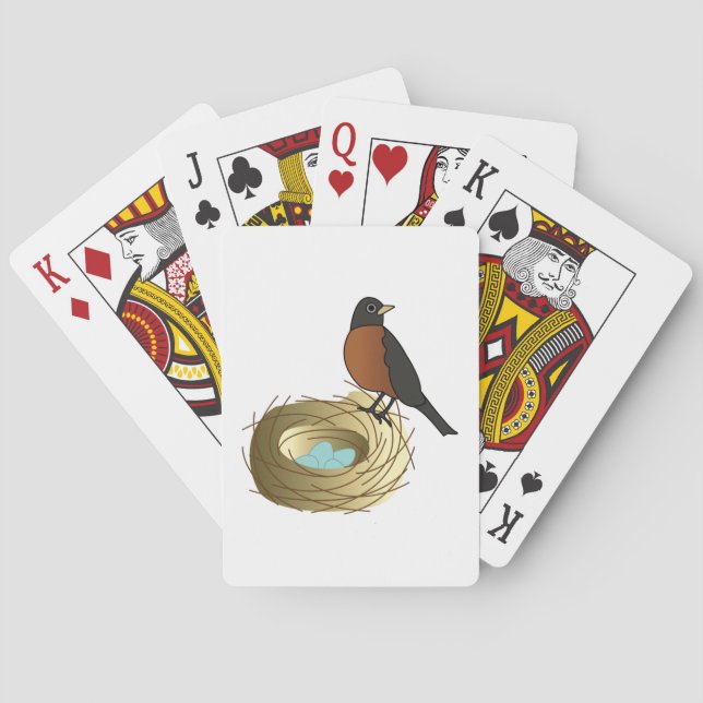 Jeu De Cartes Robin sur le nid (dos)