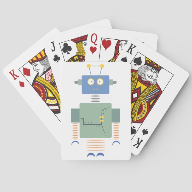 Jeu De Cartes Robot (dos)