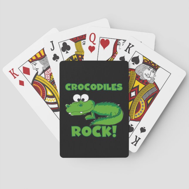 Jeu De Cartes Roche de crocodiles (dos)