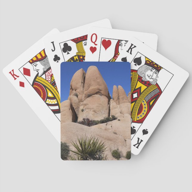 Jeu De Cartes Rochers au parc national Joshua Tree (dos)