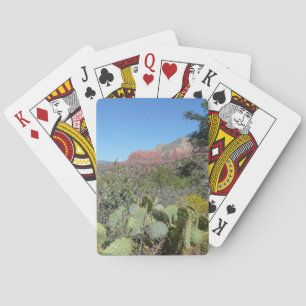 Jeu De Cartes Rochers rouges et cactus I