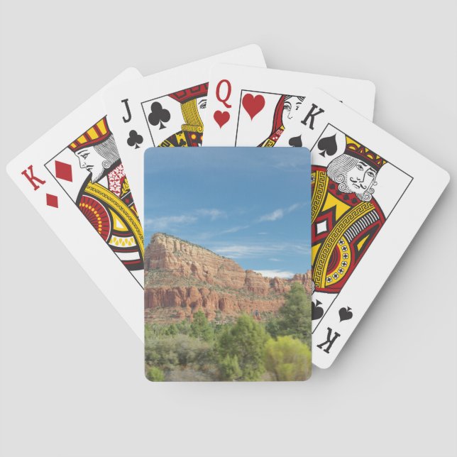 Jeu De Cartes Roches rouges à Sedona  (dos)