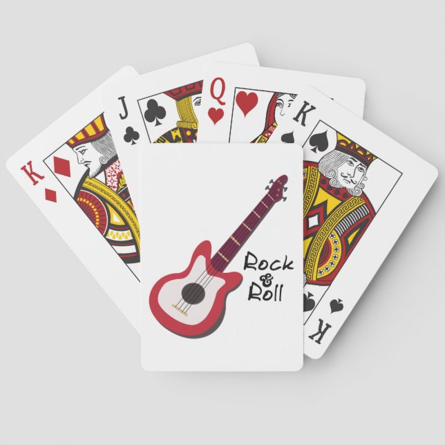 Jeu De Cartes Rock and Roll (dos)