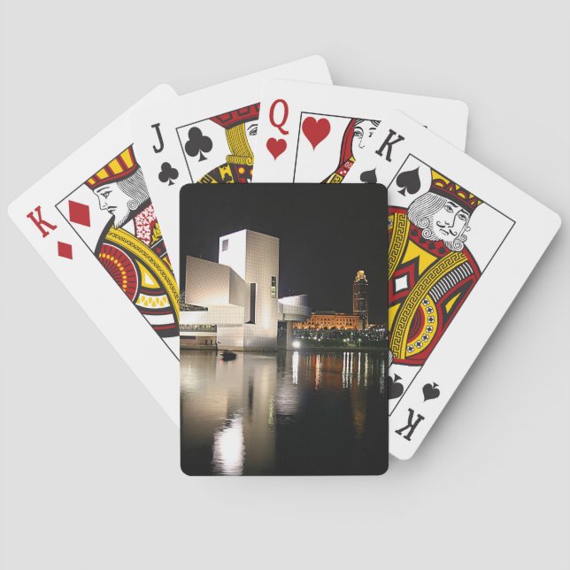 Jeu De Cartes Rock and Roll Hall of Fame & Museum, Cleveland OH (dos)