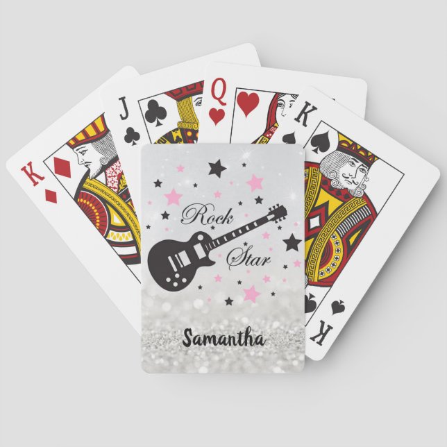 Jeu De Cartes Rock Star (dos)