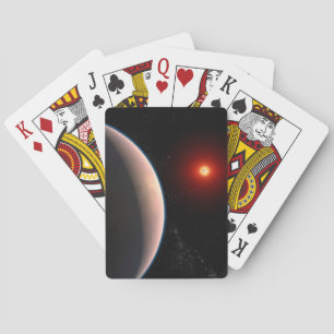 Jeu De Cartes Rocky Exoplanet Gj 486 B Orbitant Une Étoile Naine