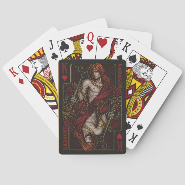Jeu De Cartes roi de pique radagon (dos)