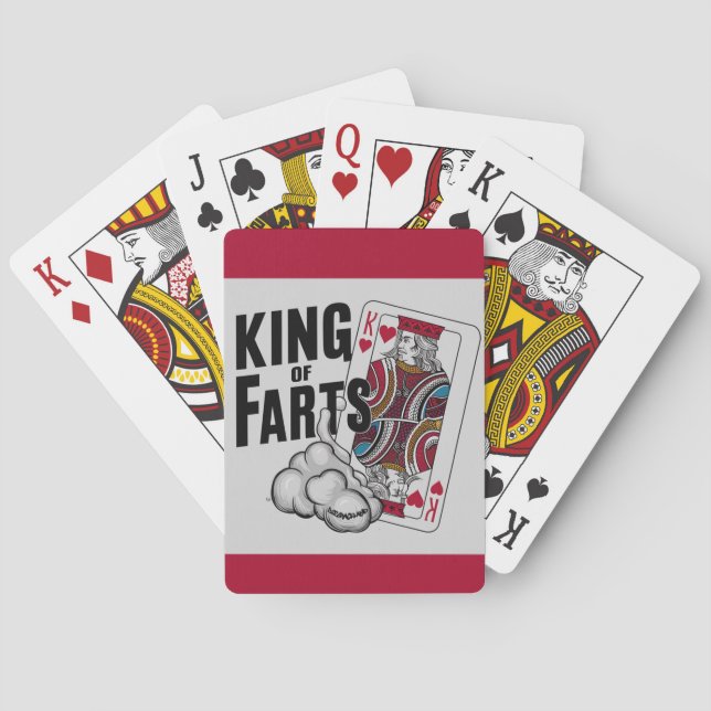 Jeu De Cartes Roi des Farts (dos)