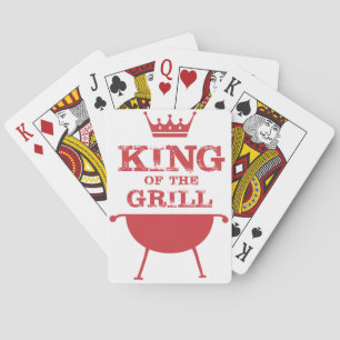 Jeu De Cartes Roi Du Grill, Rouge