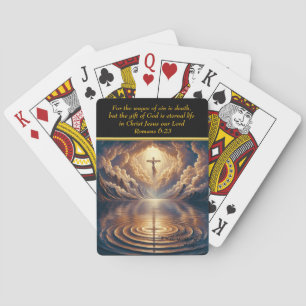 Jeu De Cartes Romains 6:23 Victoire par le Sacrifice du Christ