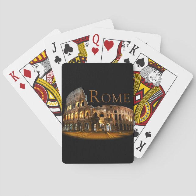 Jeu De Cartes Rome : Le Colisée (dos)