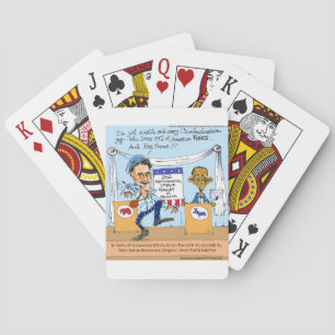 Jeu De Cartes Romney Essaie les Piques sur Obama Cadeaux Drôles 