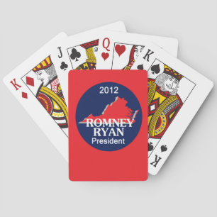 Jeu De Cartes Romney Ryan VIRGINIA