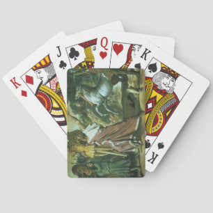 Jeu De Cartes Romulus, conquérant d'Acron, portant son butin à