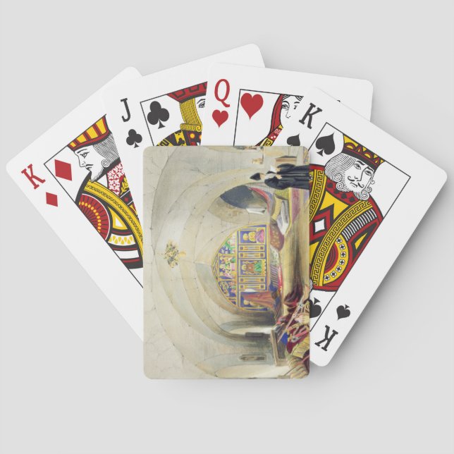 Jeu De Cartes Room à Armenian Convent, à Jérusalem (dos)