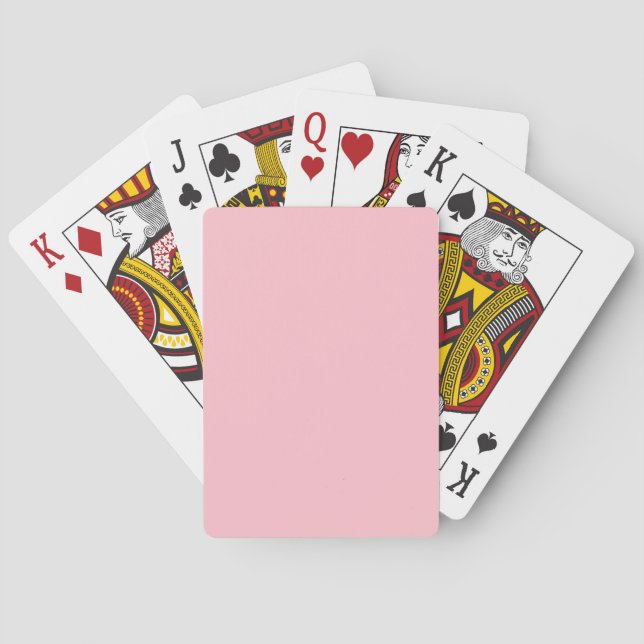Jeu De Cartes Rose (dos)