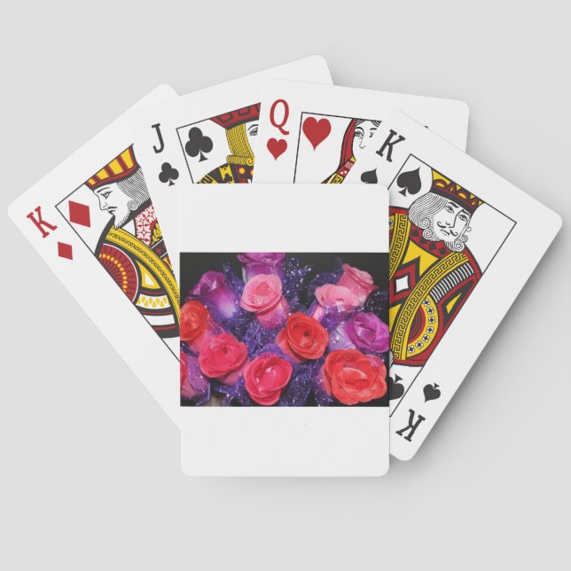 Jeu De Cartes Rose (dos)