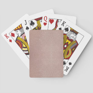 Jeu De Cartes Rose Parties scintillant or Metallic Joli Fille Sp