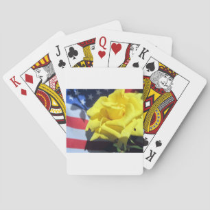 Jeu De Cartes Rose patriotique