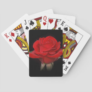 Jeu De Cartes Rose rouge