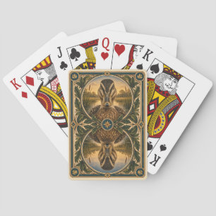 Jeu De Cartes Roseaux de la zone humide de canard GeoSaga aquare