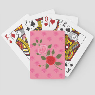 Jeu De Cartes Roses