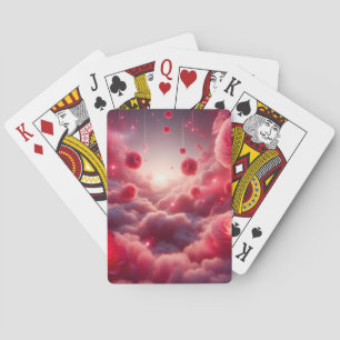 Jeu De Cartes Roses d'amour Fantastiques Romantiques de Rêve