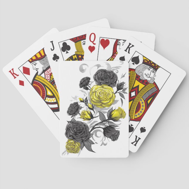 Jeu De Cartes Roses existentiels (dos)
