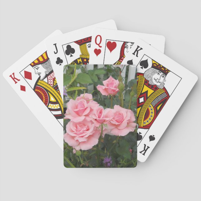 Jeu De Cartes Roses roses (dos)