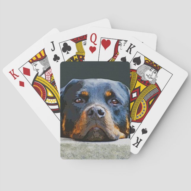 Jeu De Cartes Rottweiler (dos)