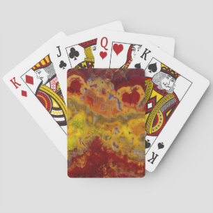 Jeu De Cartes Rouge et jaune Crayloa Jasper