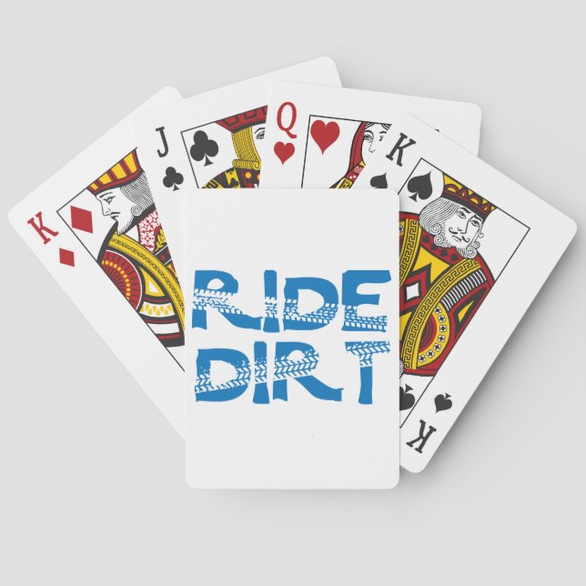 Jeu De Cartes Rouler dans la terre (dos)