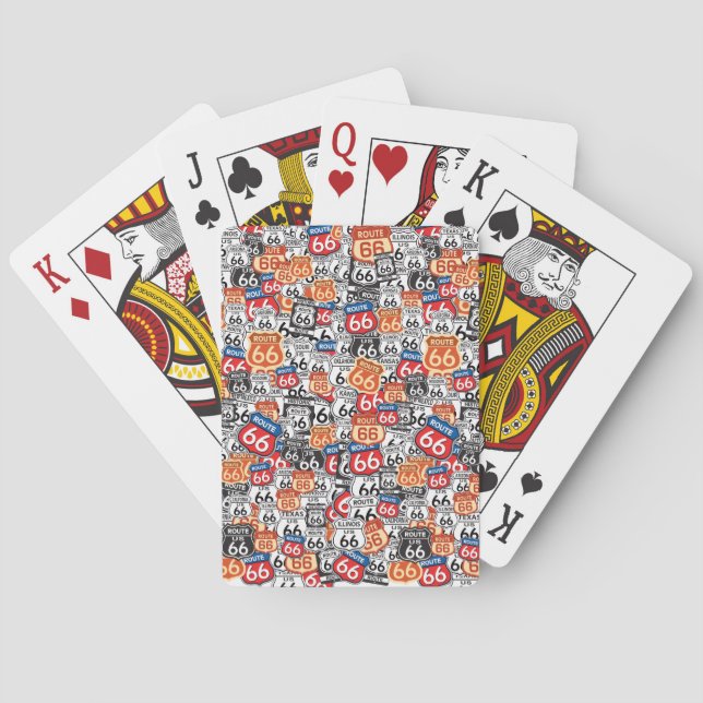 Jeu De Cartes Route 66 (dos)