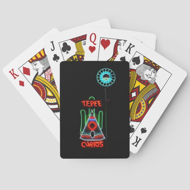 Jeu De Cartes Route 66 TePee Curios, Tucumcari, N.M. (dos)