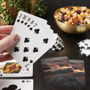Jeu De Cartes Route vers Mountain Sunset