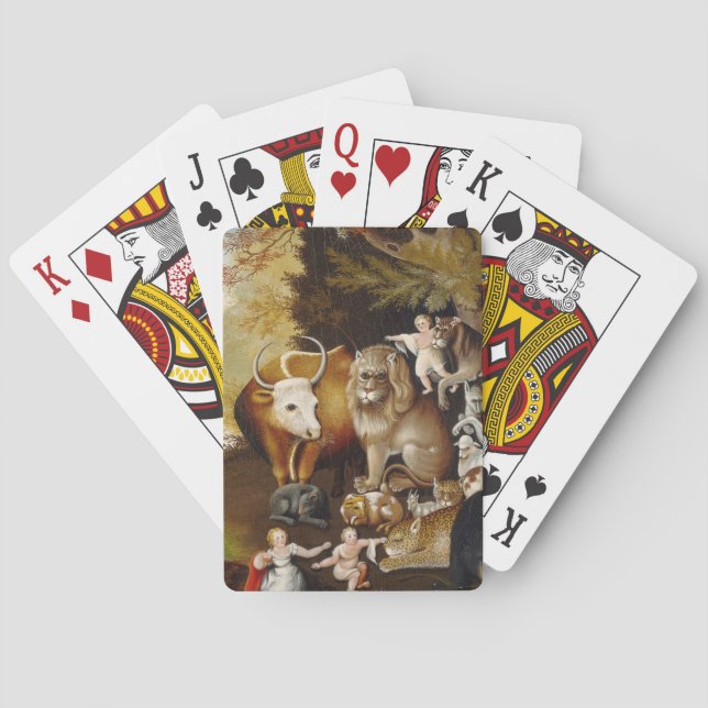 Jeu De Cartes Royaume pacifique Biche animal classique (dos)