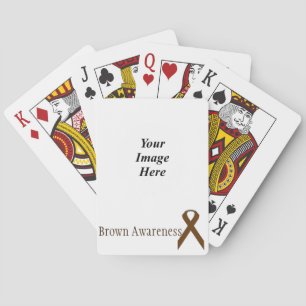 Jeu De Cartes Ruban Brown standard par Kenneth Yoncich
