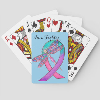 Jeu De Cartes Ruban du cancer de la thyroïde