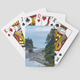 Jeu De Cartes Ruby Beach Sunset Washington Coast Seascape