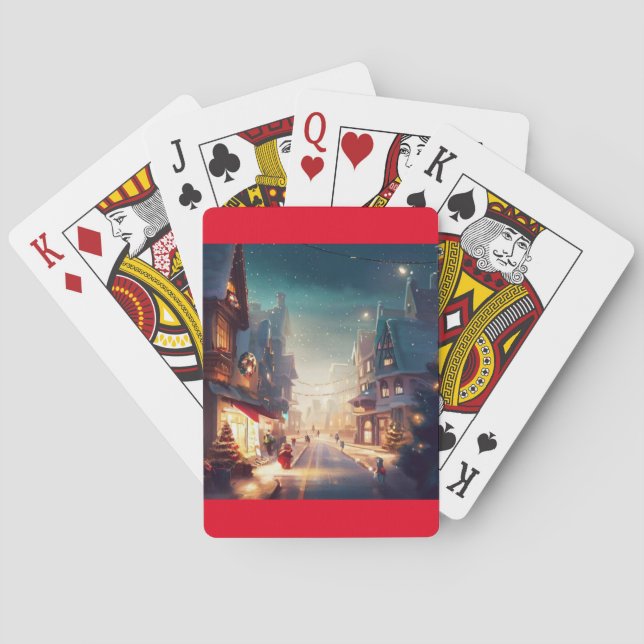 Jeu De Cartes Rue Christmas City (2) (dos)