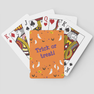 Jeu De Cartes Rue de célébrations - Halloween (orange)