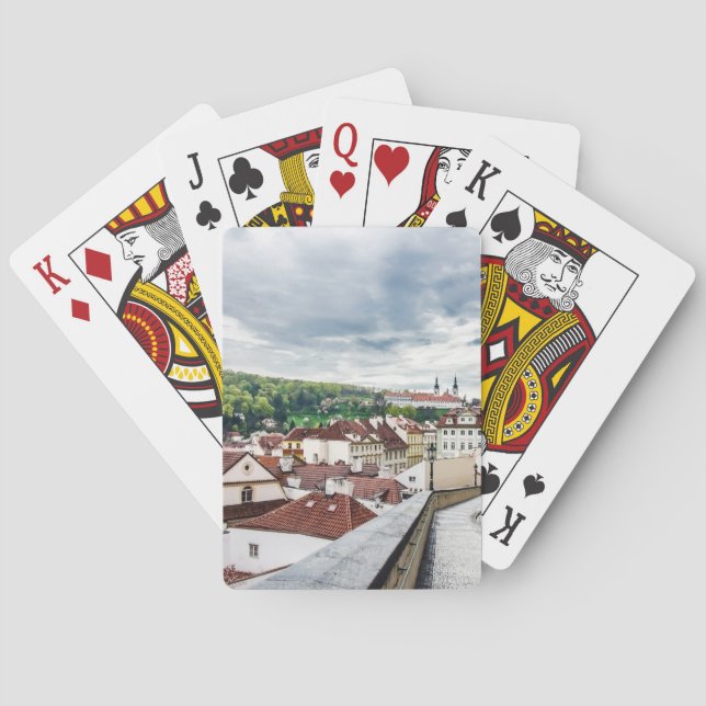 Jeu De Cartes Rue du centre de Prague (dos)