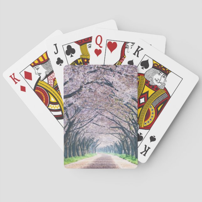 Jeu De Cartes Ruelle de fleurs de cerisier (dos)