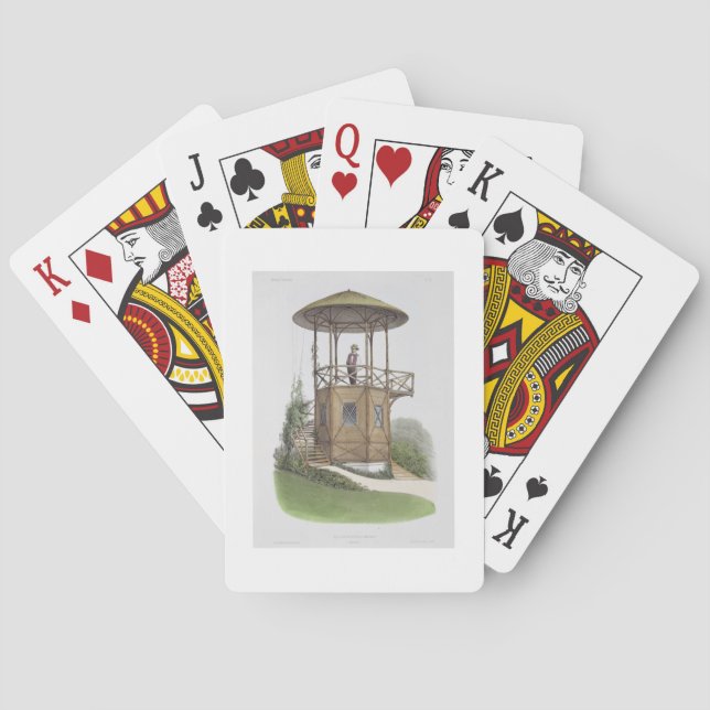 Jeu De Cartes Rustic Pavilion at Marcilly, from 'Habitat Cha (dos)