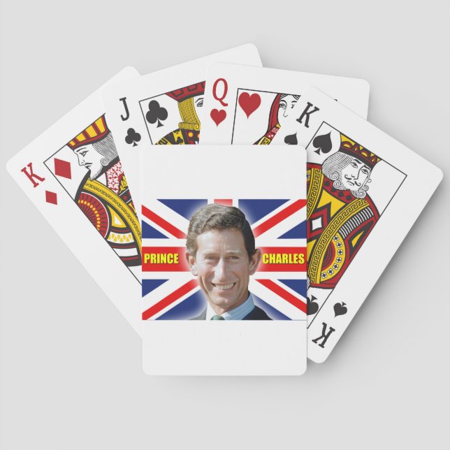 Jeu De Cartes S.H. le Prince Charles Stunning ! (dos)
