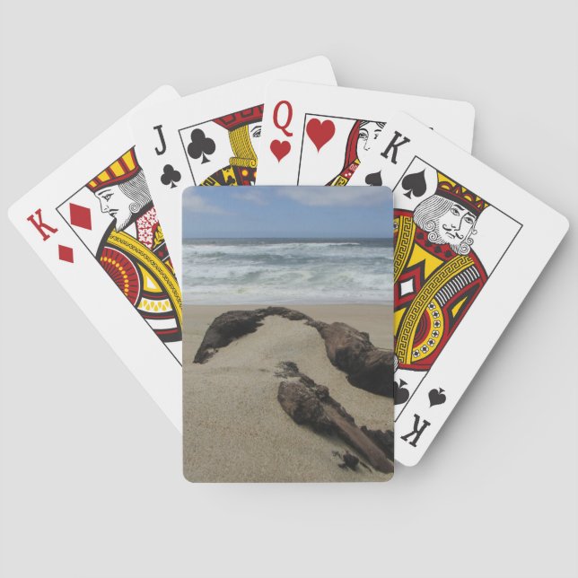 Jeu De Cartes Sables et Driftwood West Coast Landscape Beach (dos)
