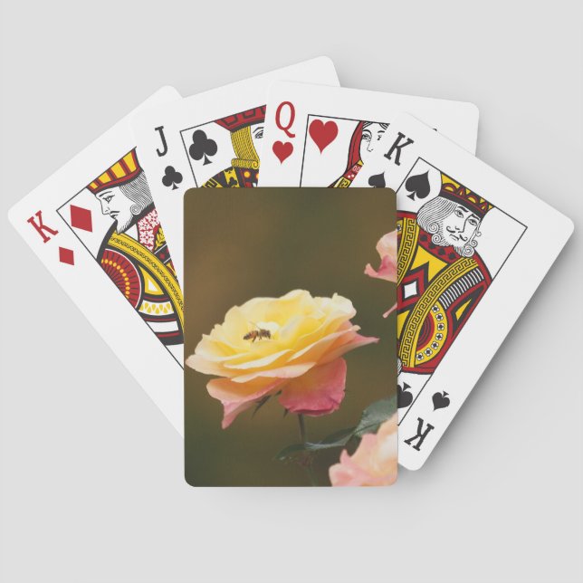Jeu De Cartes Sac Rose et Abeille (dos)